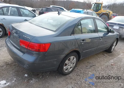 2009 Hyundai Sonata Gls from USA, damaged, VIN 5NPET46C59H480526